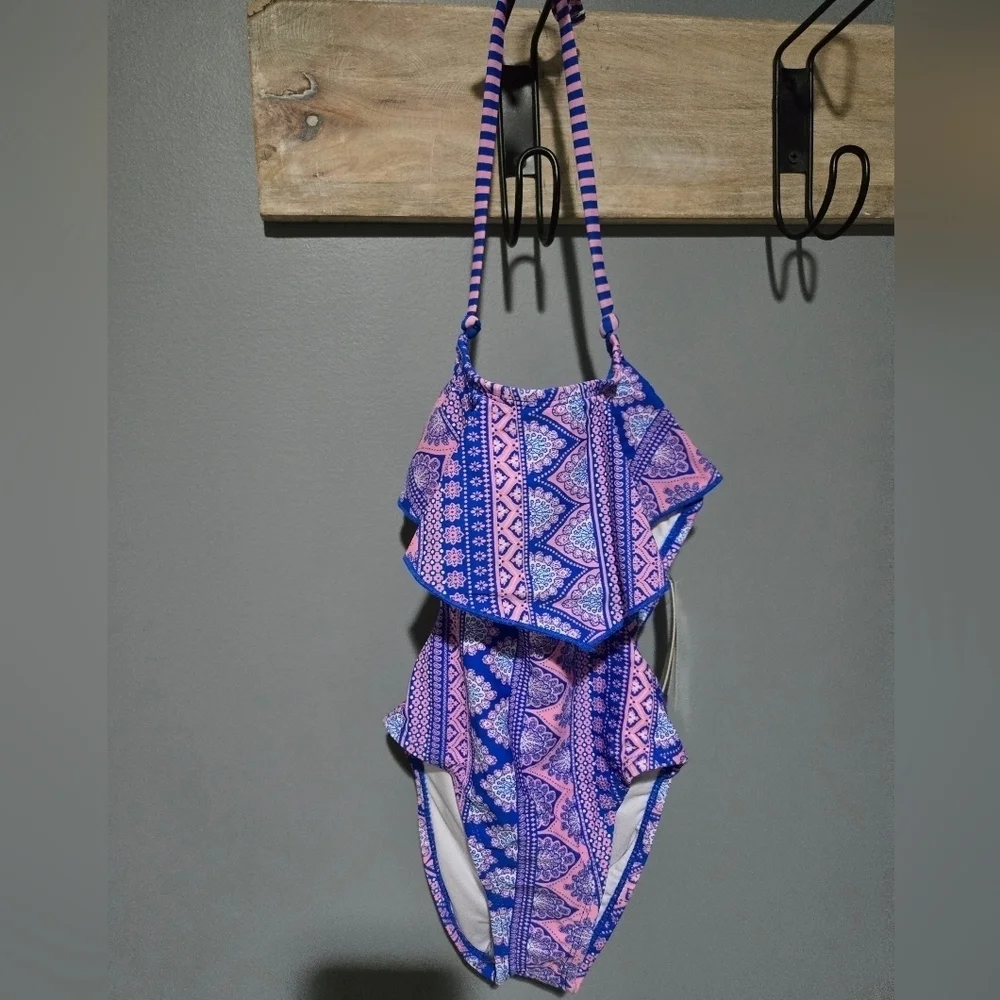 GIRLS TOMMY BAHAMA 1 PIECE SWIMSUIT SIZE 4T